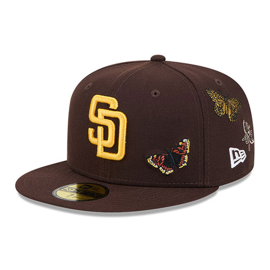 Brown Felt San Diego Padres Gray Bottom New Era 59Fifty Fitted