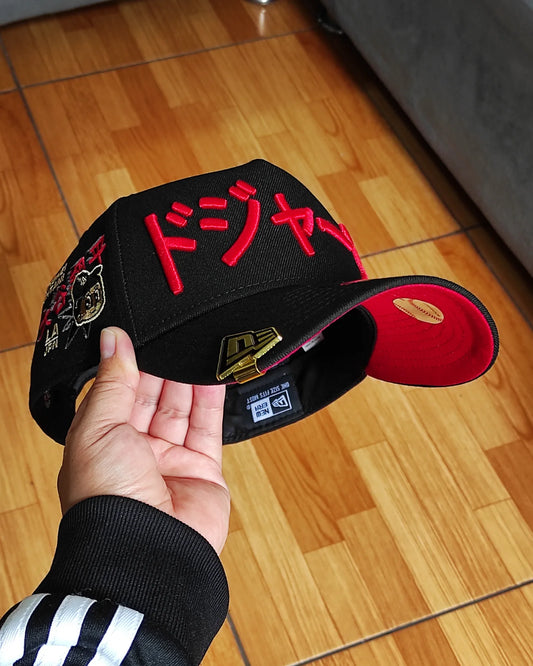 New Era Los Angeles Dodgers Ohtani Black Red Edition 9Forty A Frame Snapback Hat