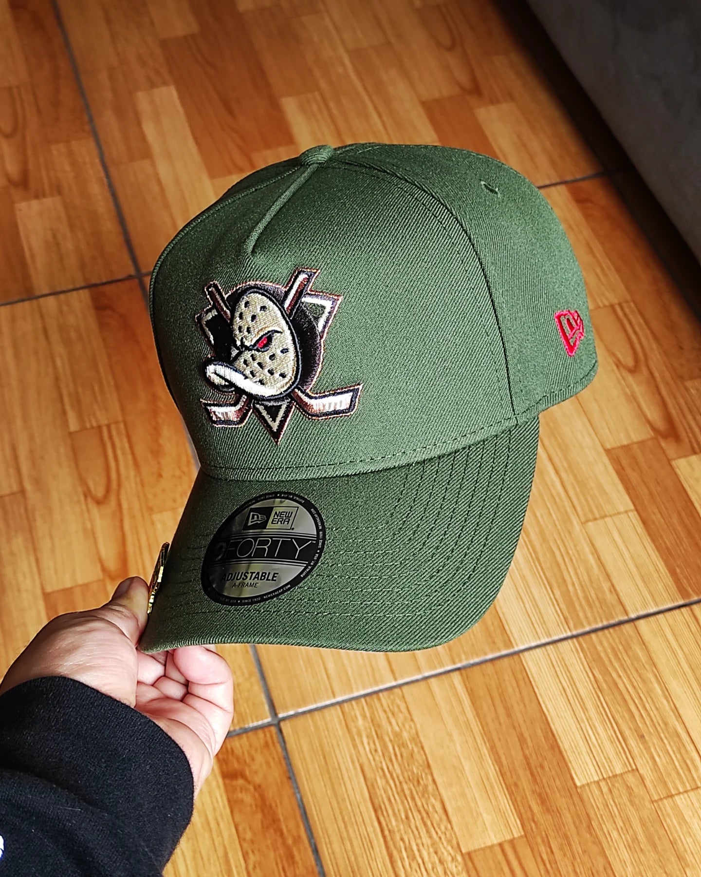 New Era Anaheim Ducks 30th Anniversary Horror Pack🔪  Green Edition 9Forty A Frame Snapback Hat