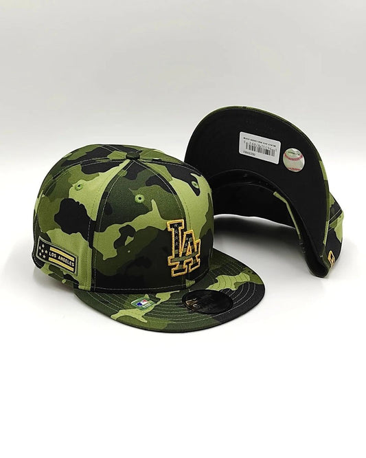 GORRA NEW ERA LOS ANGELES DODGERS FUERZAS ARMADAS CAMO