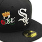 Chicago White Sox 3-Time Champions CROWN CHAMPS Exclusive New Era 59Fifty Fitted Hat - Black