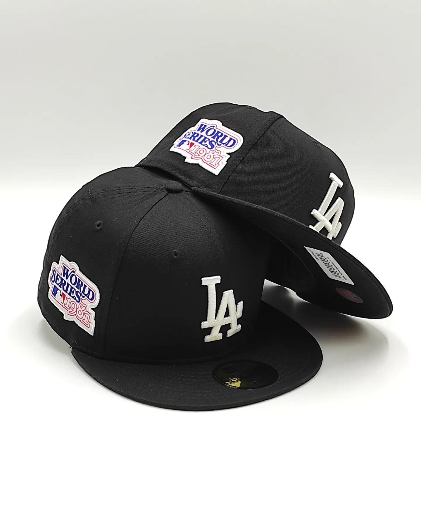 Shop New Era 59fifty Los Angeles Dodgers World Series Side Patch Hat  70604720 blue